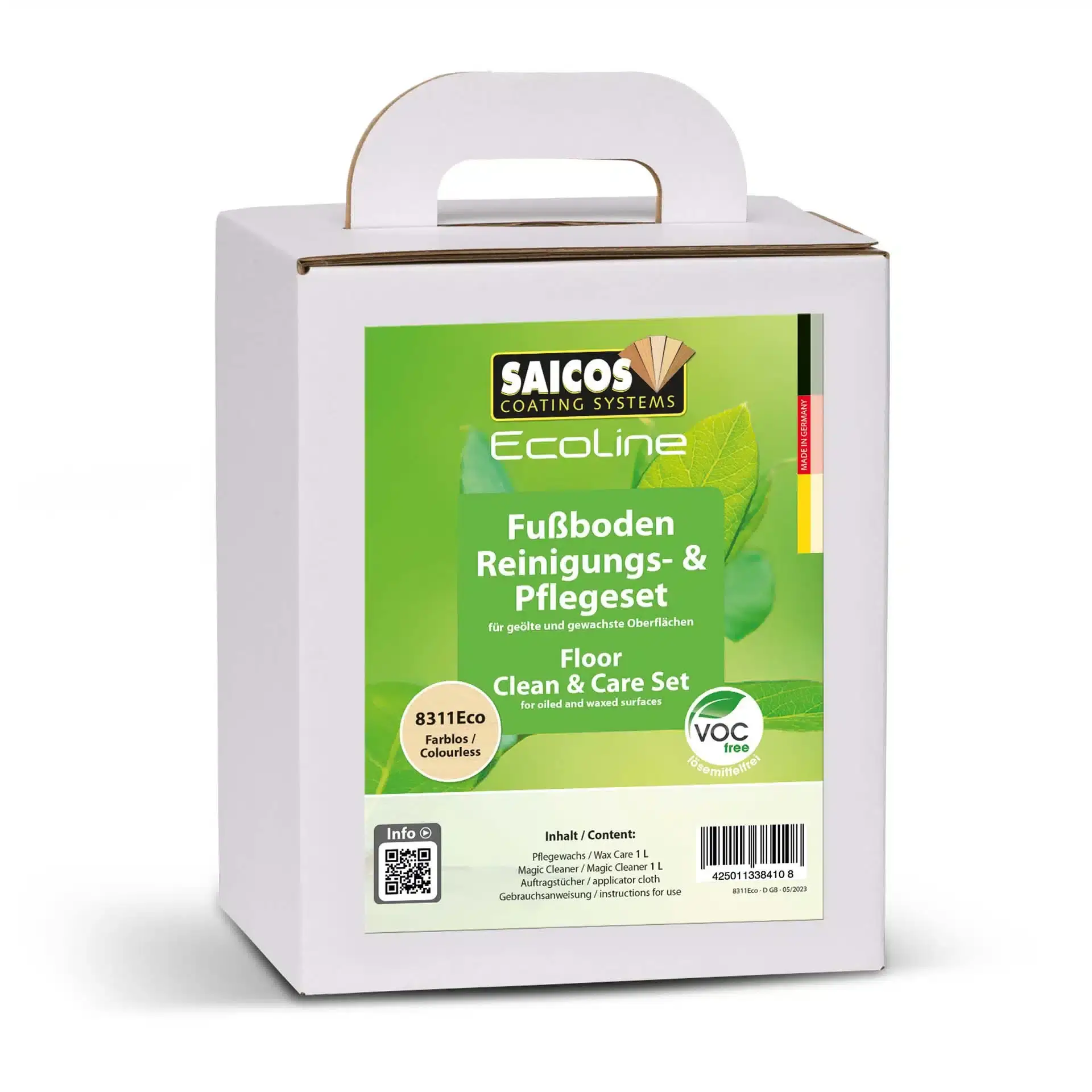 8311Eco-Ecoline-Fussboden-Reinigungs-Pflegeset-D Ecoline Fußboden Reinigungs- und Pflegeset